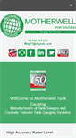 Mobile Screenshot of motherwelltankgauging.com